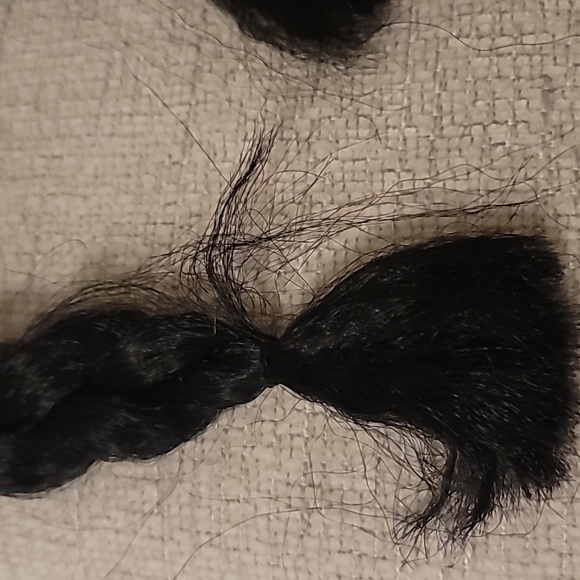 Dog Wig / Wednesday Addams inspired braids headband ๐ถ - Picture 4 of 10